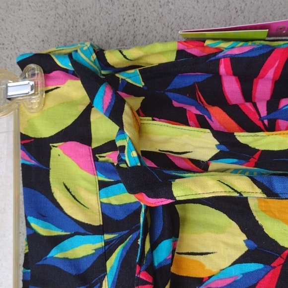 Tabitha Brown X Target Colorful Wide Leg Linen Blend Pull-on Pants XL - Picture 3 of 8